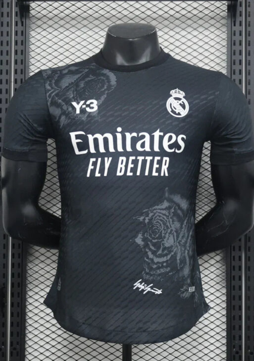 Real Madrid x Y3 2024/2025 4th Kit Black
