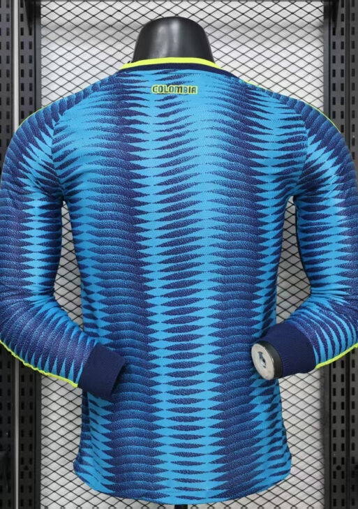2026 Colombia Away World Cup Kit Long Sleeve Player Version