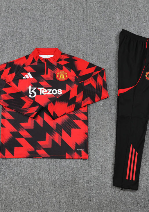 Manchester United “Shockwave Red” Tracksuit