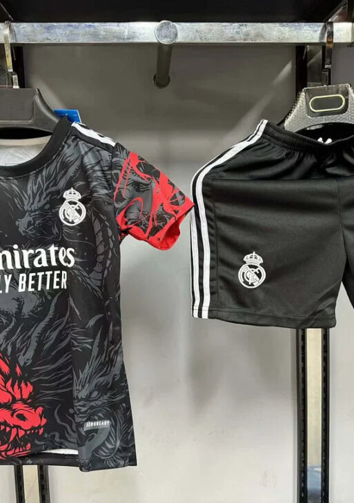 Real Madrid "Dragon's Embrace" Limited Jersey Kids Size