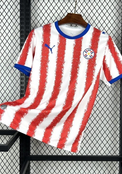 2026 Paraguay Home World Cup Kit Fan Version