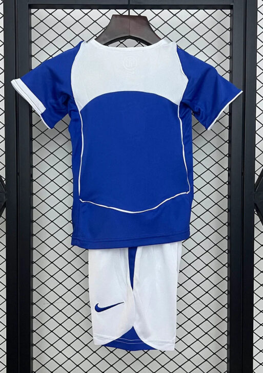 2004 Retro Brazil Away Kit Kids Size