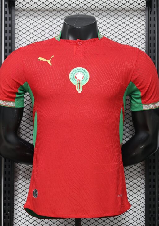 2026 Morocco Home World Cup Kit Player Version