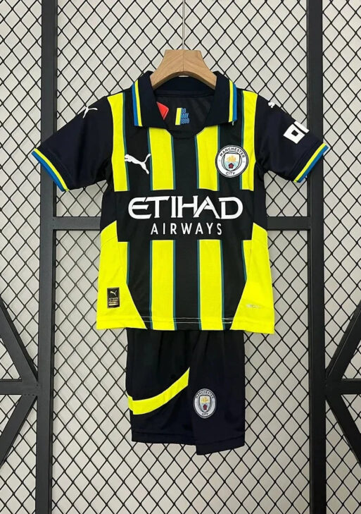 2024/2025 Manchester City Away Jersey Kids Size