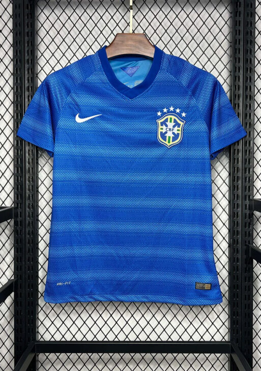 2014 Retro Brazil Away Jersey