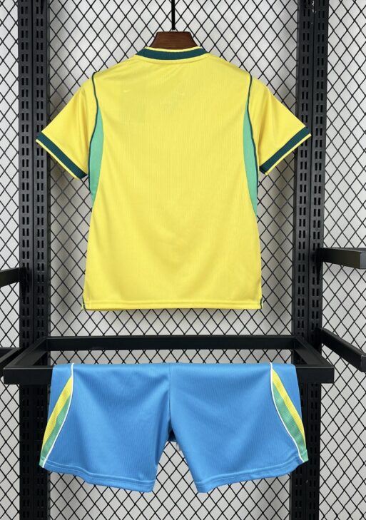2026 Brazil Home World Cup Kit Kids Size