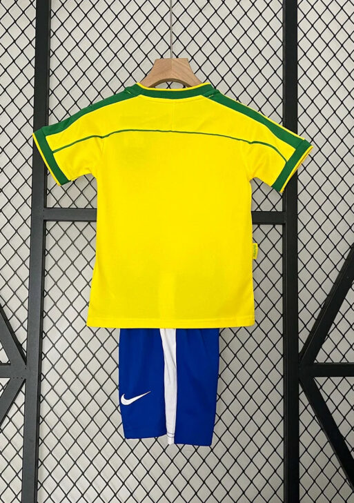 1998 Retro Brazil Home Kids Size