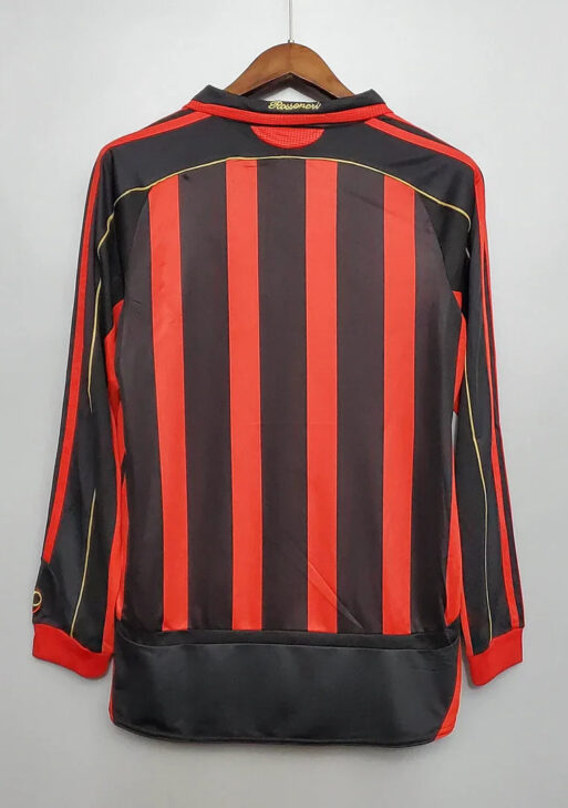 2006/2007 Retro AC Milan Home Jersey Long Sleeve