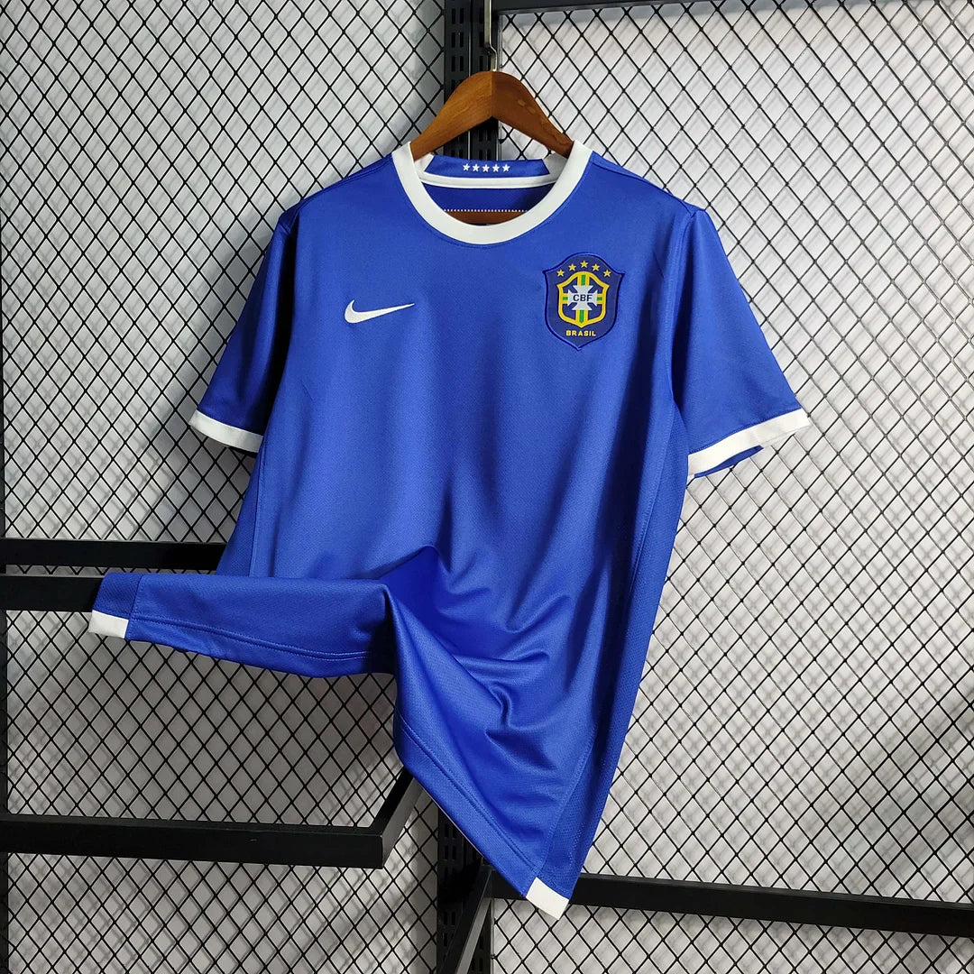 2006 Retro Brazil Away Jersey - Image 5