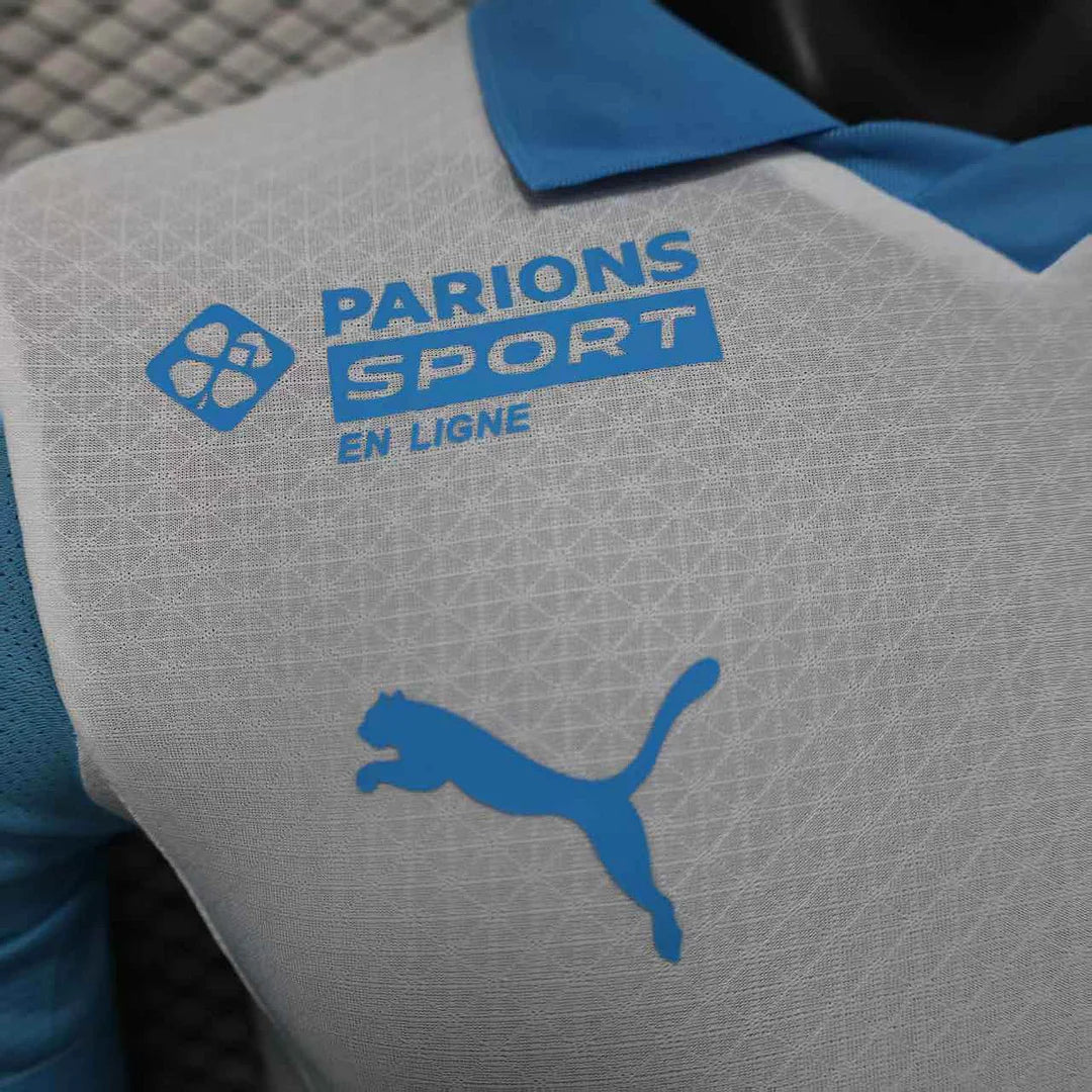 2025/2026 Olympique de Marseille Home Kit - Image 3