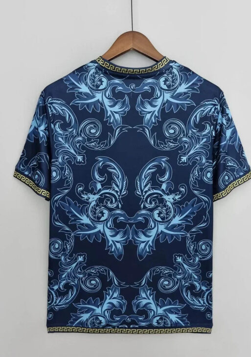 Italy "Versace" Blue Limited Jersey