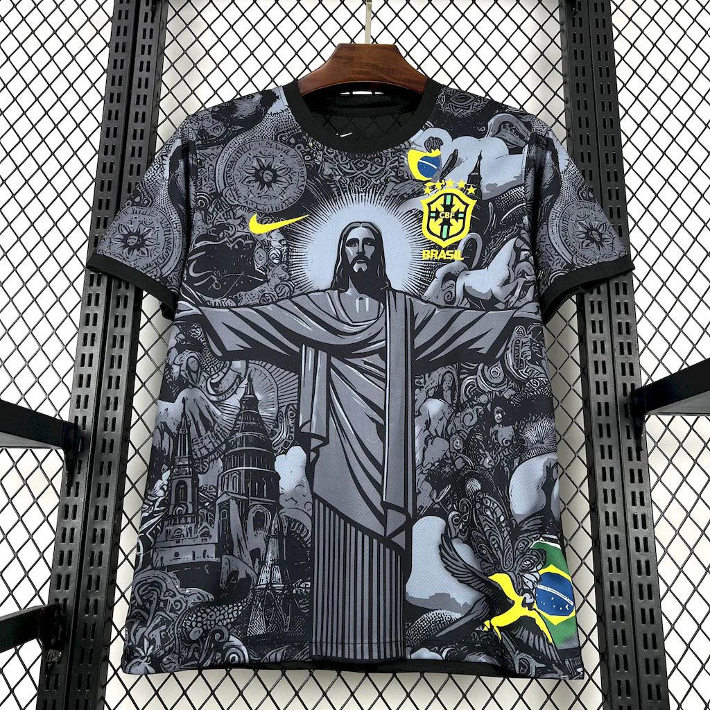 Brazil "Jesus" Limited Jersey - Image 5