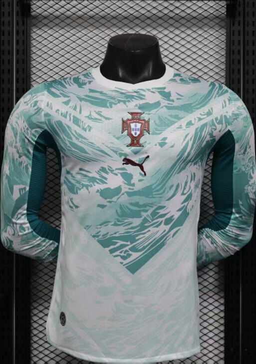 2026 Portugal Away World Cup Kit Long Sleeve Player Version