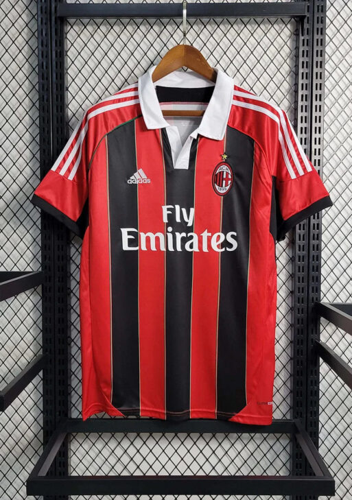 2012-2013 Retro AC Milan Home Jersey