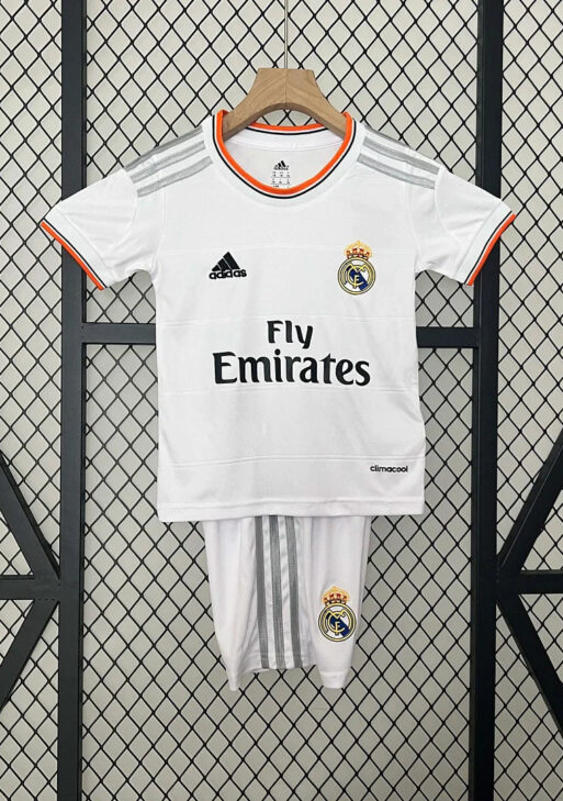 2013/2014 Retro Real Madrid Home Kit Kids Size