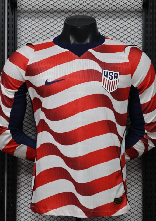 2026 USA Home World Cup Kit Long Sleeve Player Version