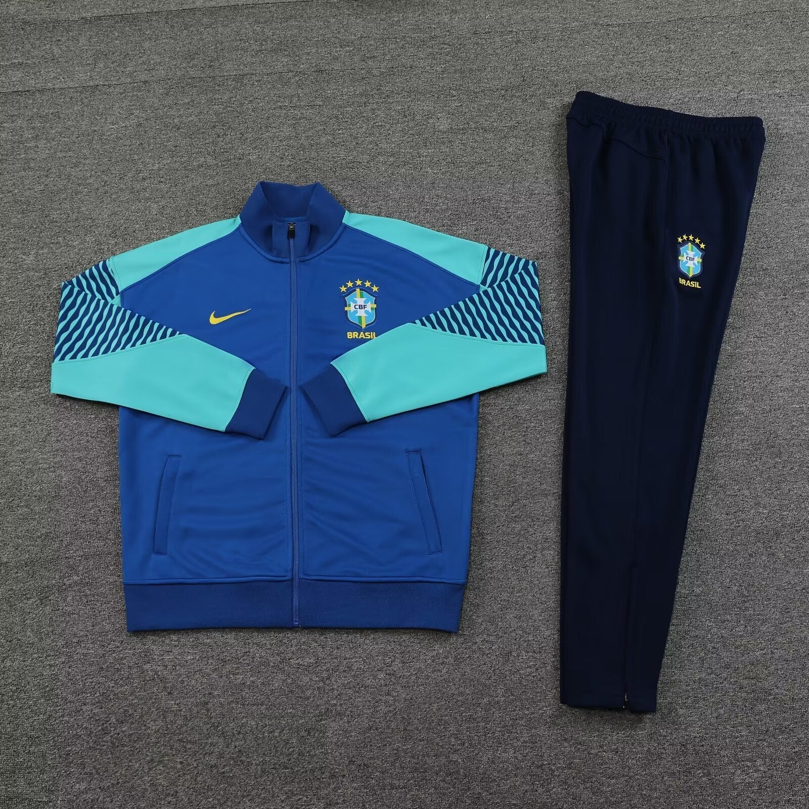 Brazil Blue Tracksuit - Image 2