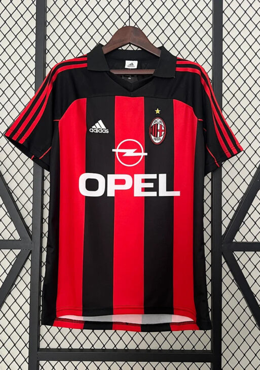 2000-2002 Retro AC Milan Home Jersey