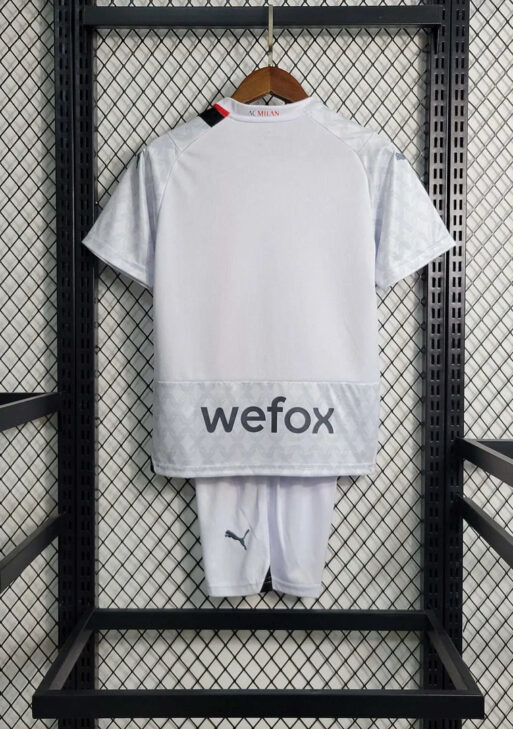 2023/2024 AC Milan Away Jersey Kids Size