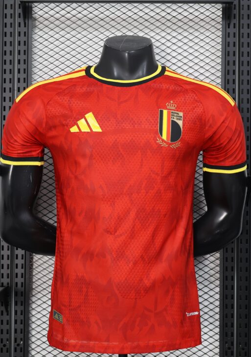 2026 Belgium Home World Cup Kit Player Version