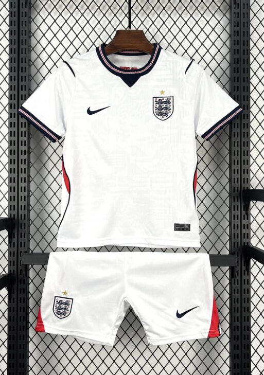 2026 England Home World Cup Kit Kids Size