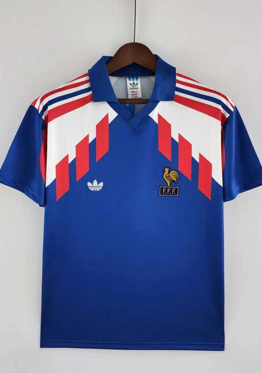 1988-1990 Retro France Home Jersey