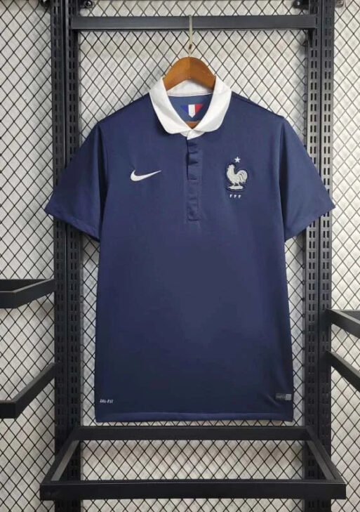 2014 Retro France Home Jersey