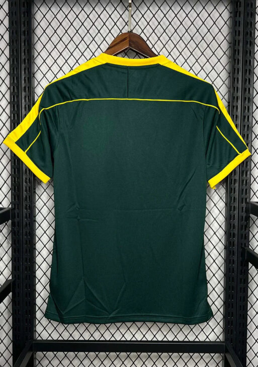 1998 Retro Brazil Goalkeeper Home Jersey