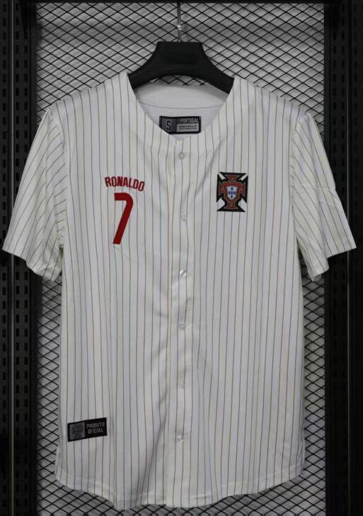 2025 Portugal Baseball Ronaldo 7 Jersey