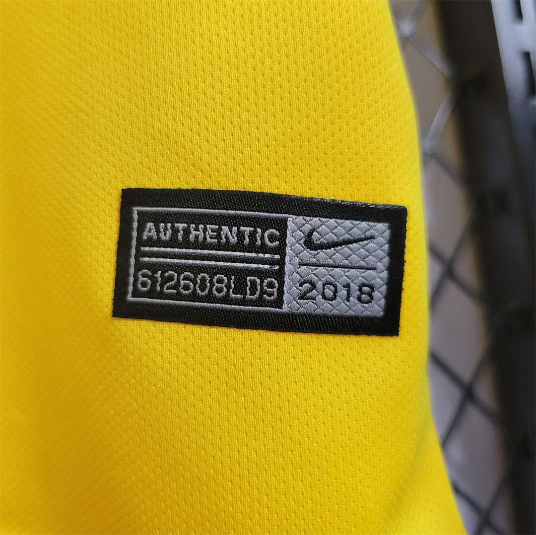 2018 Retro Brazil Home Jersey - Image 7