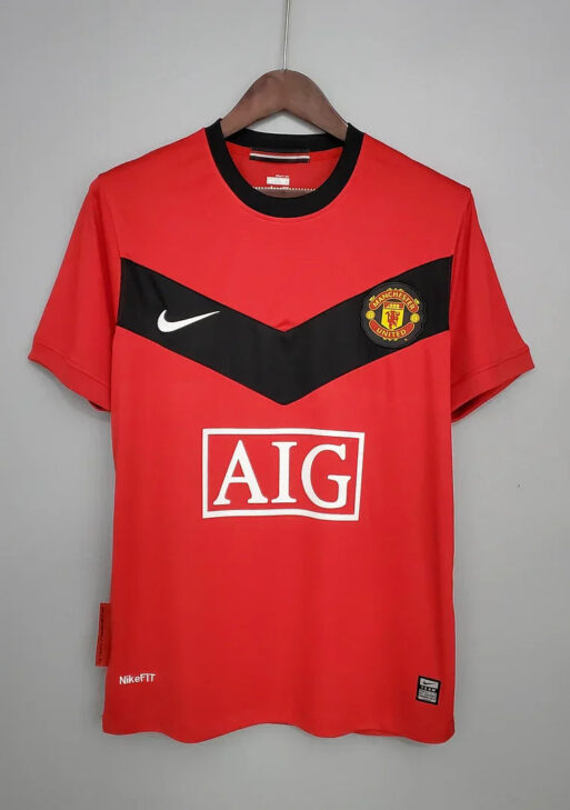 2009/2010 Retro Manchester United Home Jersey