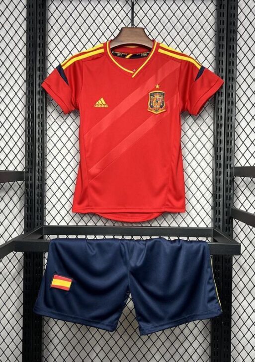 2012 Retro Spain Home Kit Kids Size