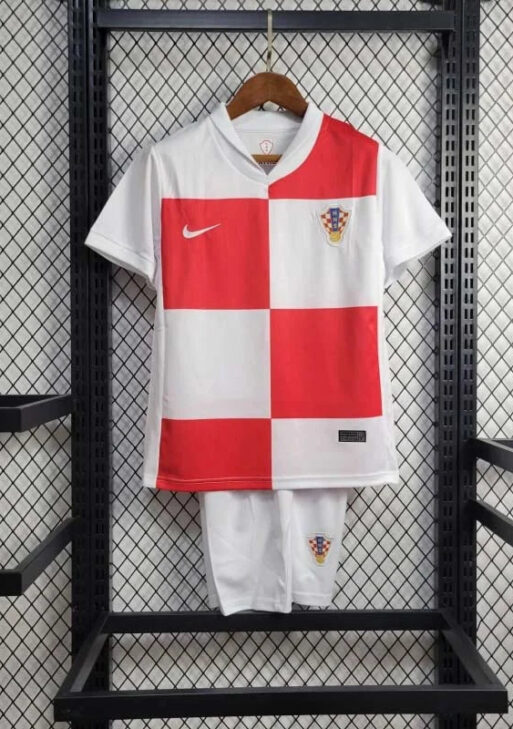 2024 Croatia Home Kit Kids Size