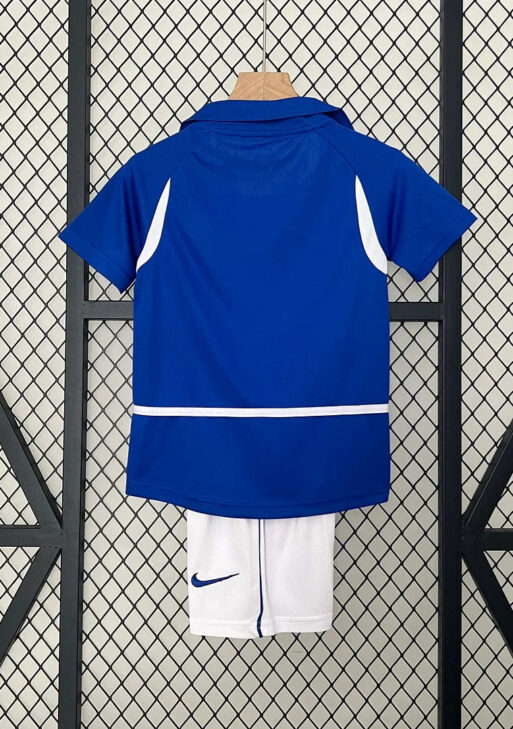2002 Retro Brazil Away Kids Size