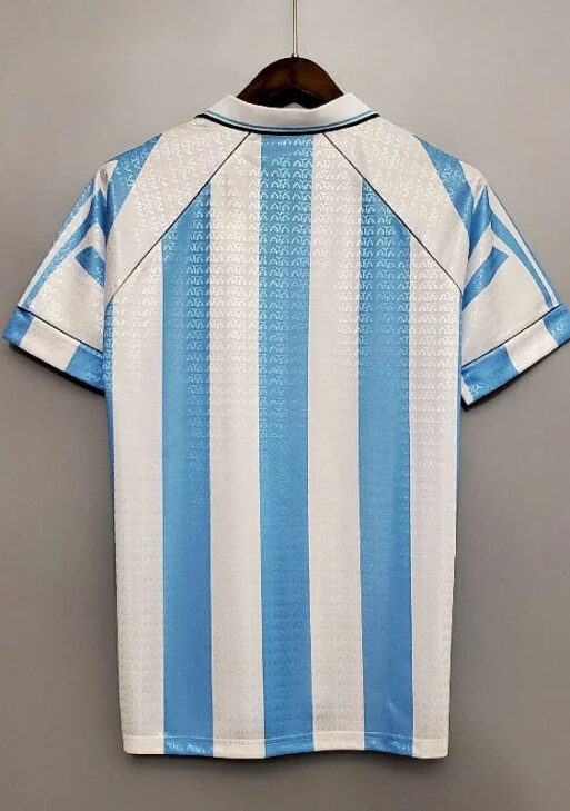 1996 Retro Argentina Home Jersey