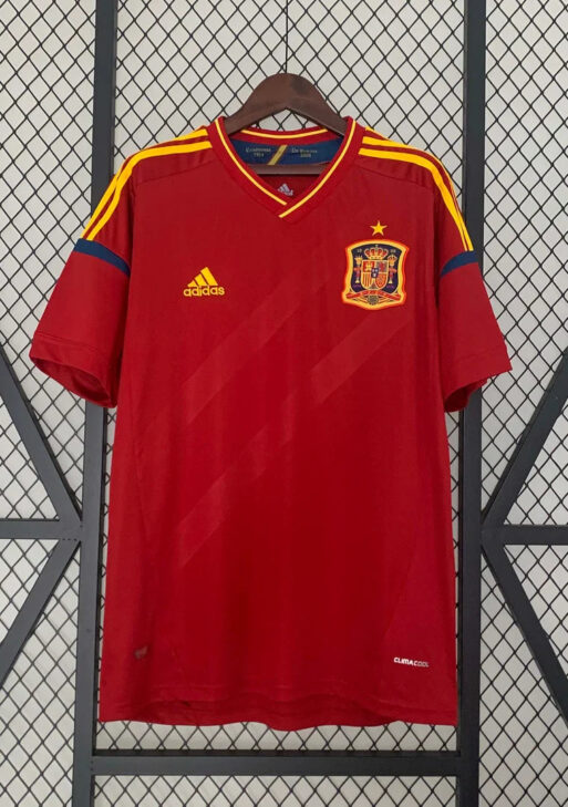 2012 Retro Spain Home Jersey
