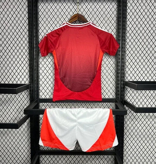 2024/2025 Manchester United Home Kit Kids Size