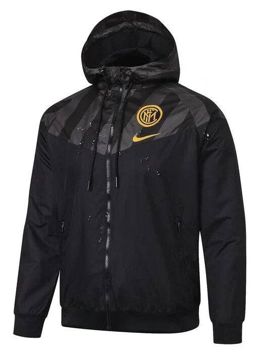 Inter Milan 2024/2025 Black Windbreaker