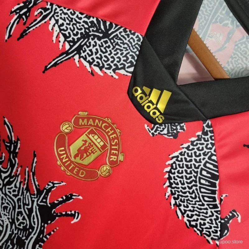 2019/2020 Manchester United "Chinese Dragon" Limited Jersey - Image 3