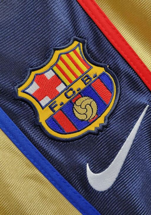 2001/2002 Retro Barcelona Away Jersey