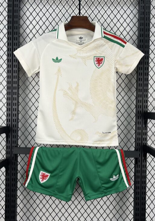 2026 Wales Away World Cup Kit Kids Size