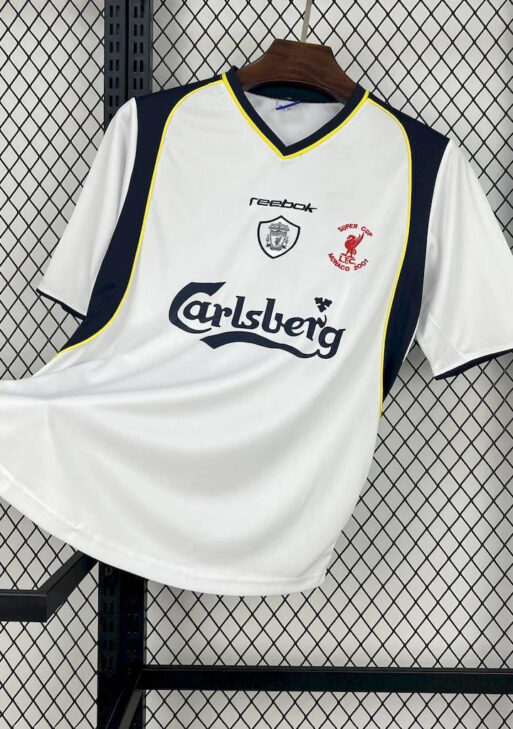 2001-2002 Retro Liverpool Away Jersey