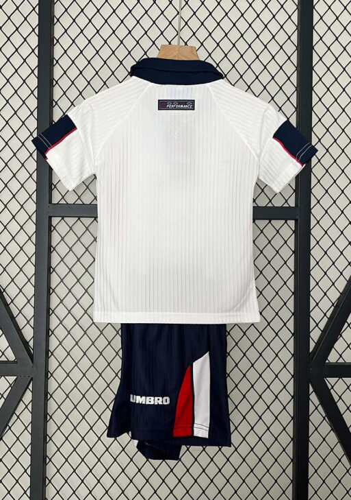 1998 Retro England Home Kit Kids Size