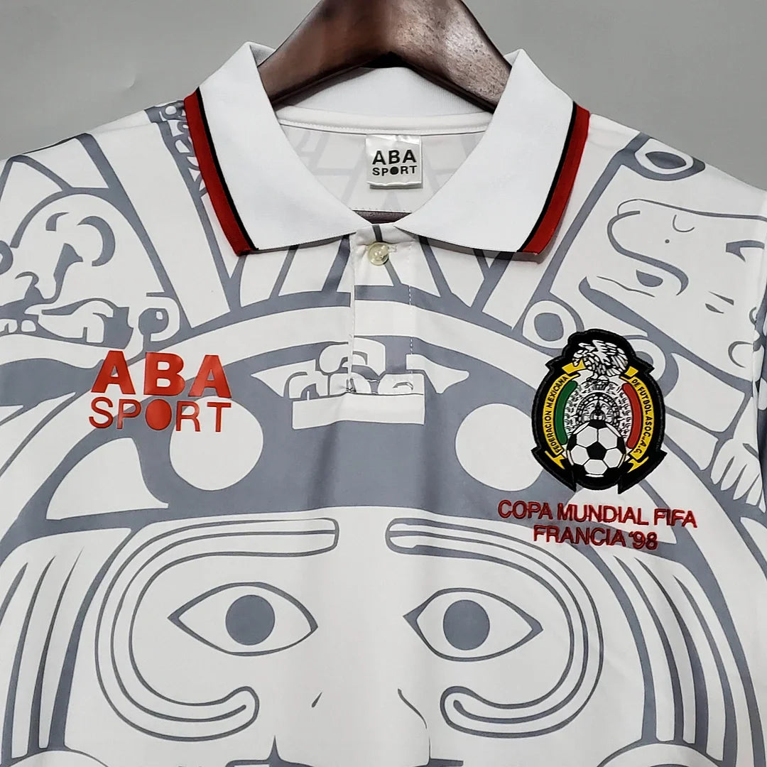 1998 Retro Mexico Away Jersey - Image 3