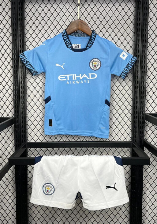 2024/2025 Manchester City Home Kit Kids Size