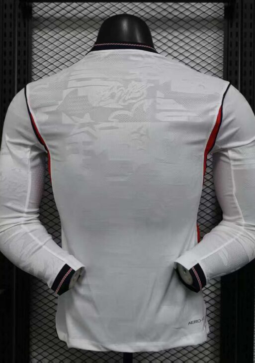 2026 England Home World Cup Kit Long Sleeve Player Version