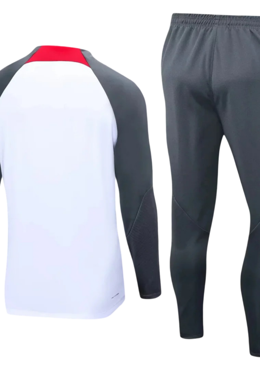 Liverpool White and Grey Tracksuit