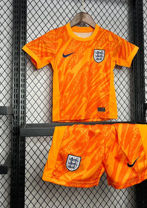 2024 England Goalkeeper Kit Kids Size