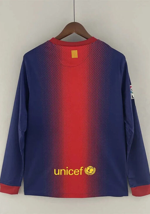 2012-2013 Retro Barcelona Home Jersey Long sleeve