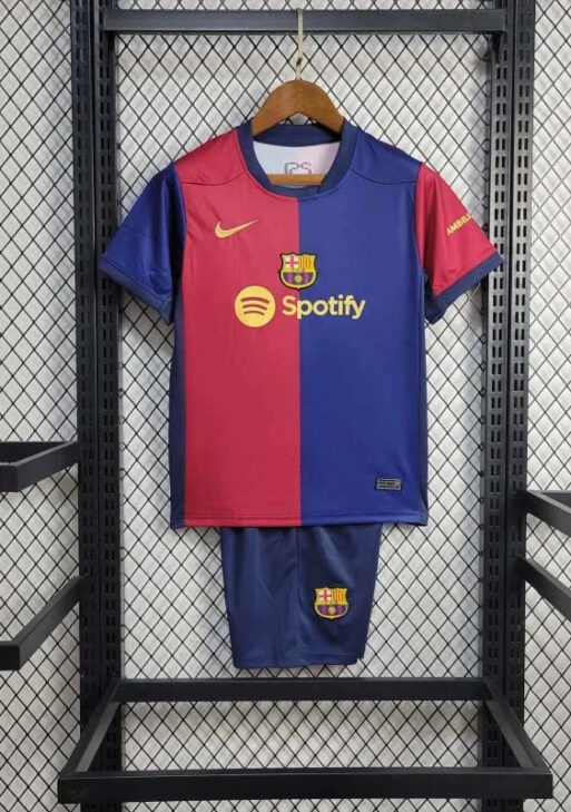 2024/2025 Barcelona Home Kit Kids Size